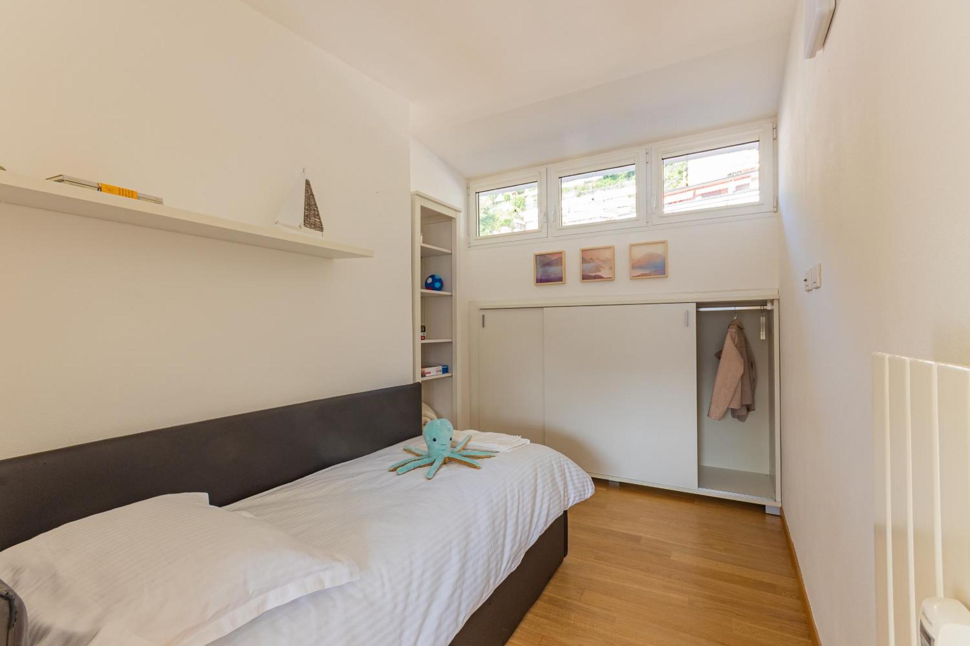 Casa Madlen - Bright Attic With Marvelous View Daire Campione dʼItalia Dış mekan fotoğraf