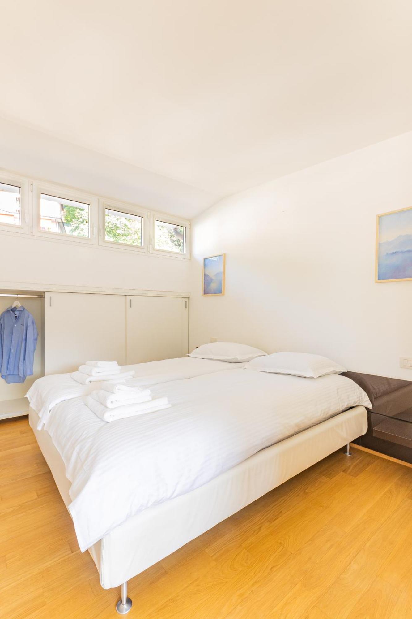 Casa Madlen - Bright Attic With Marvelous View Daire Campione dʼItalia Dış mekan fotoğraf